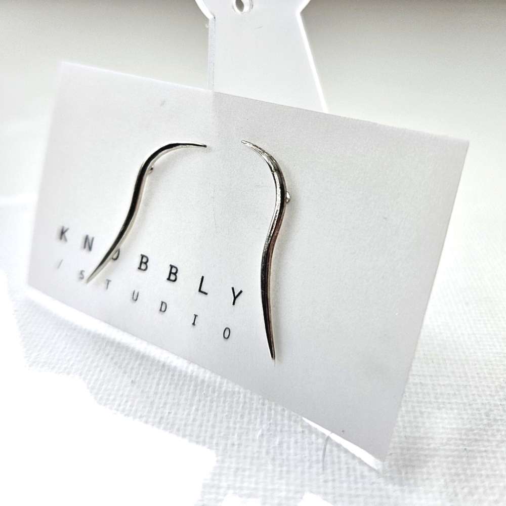 Sterling Silver Calligraphic Earring/Ear Climber NEW!